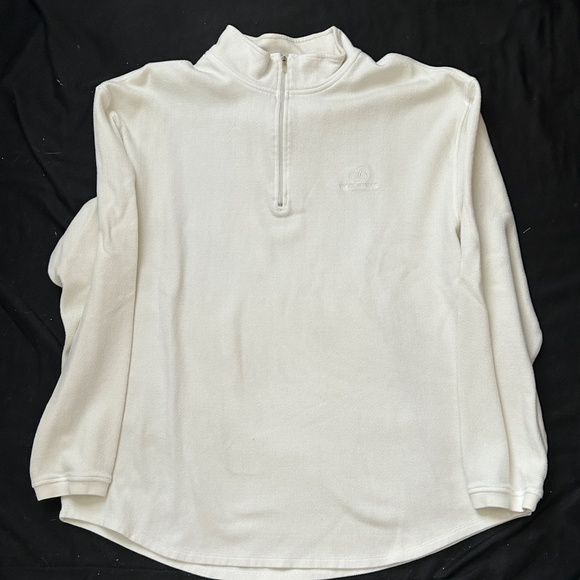 The Broadmoor Sweatshirt Mens XL Quarter Zip Resort Mock Pullover Brushed Knit - Picture 4 of 7